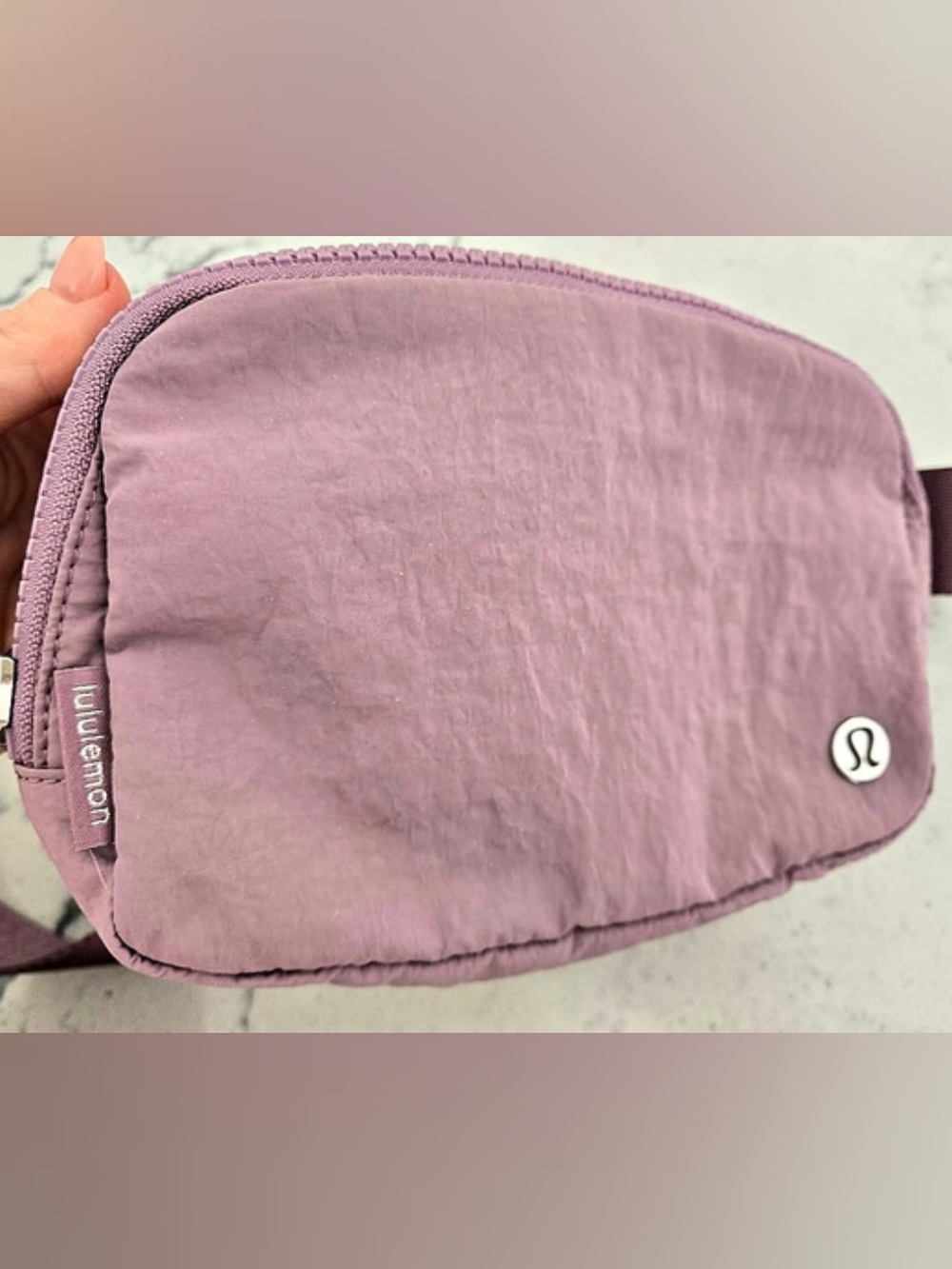 lululemon Everywhere Belt Bag Purple Crossbody Bag